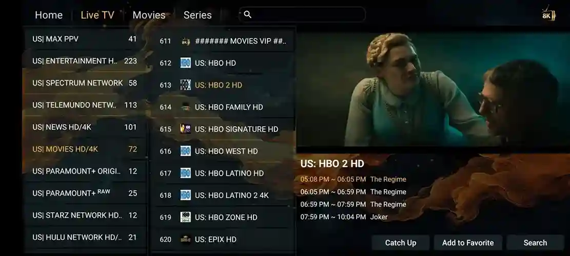 Preview 1 - Bird IPTV Premium IPTV Subscription